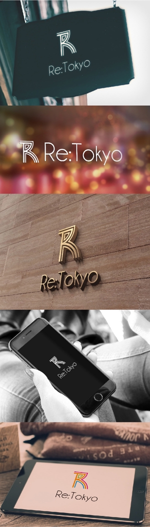 k_31 (katsu31)さんのアパレルショップサイト「Re:Tokyo」のロゴへの提案