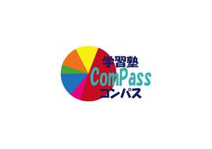 Gpj (Tomoko14)さんの学習塾「学習塾ComPass」のロゴへの提案