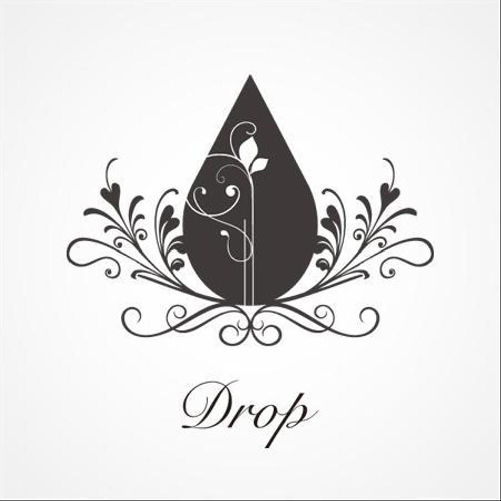 「DROP」のロゴ作成