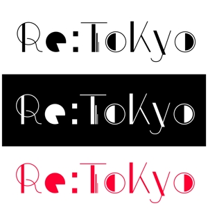 青山デザイン (aoyamatsuru)さんのアパレルショップサイト「Re:Tokyo」のロゴへの提案