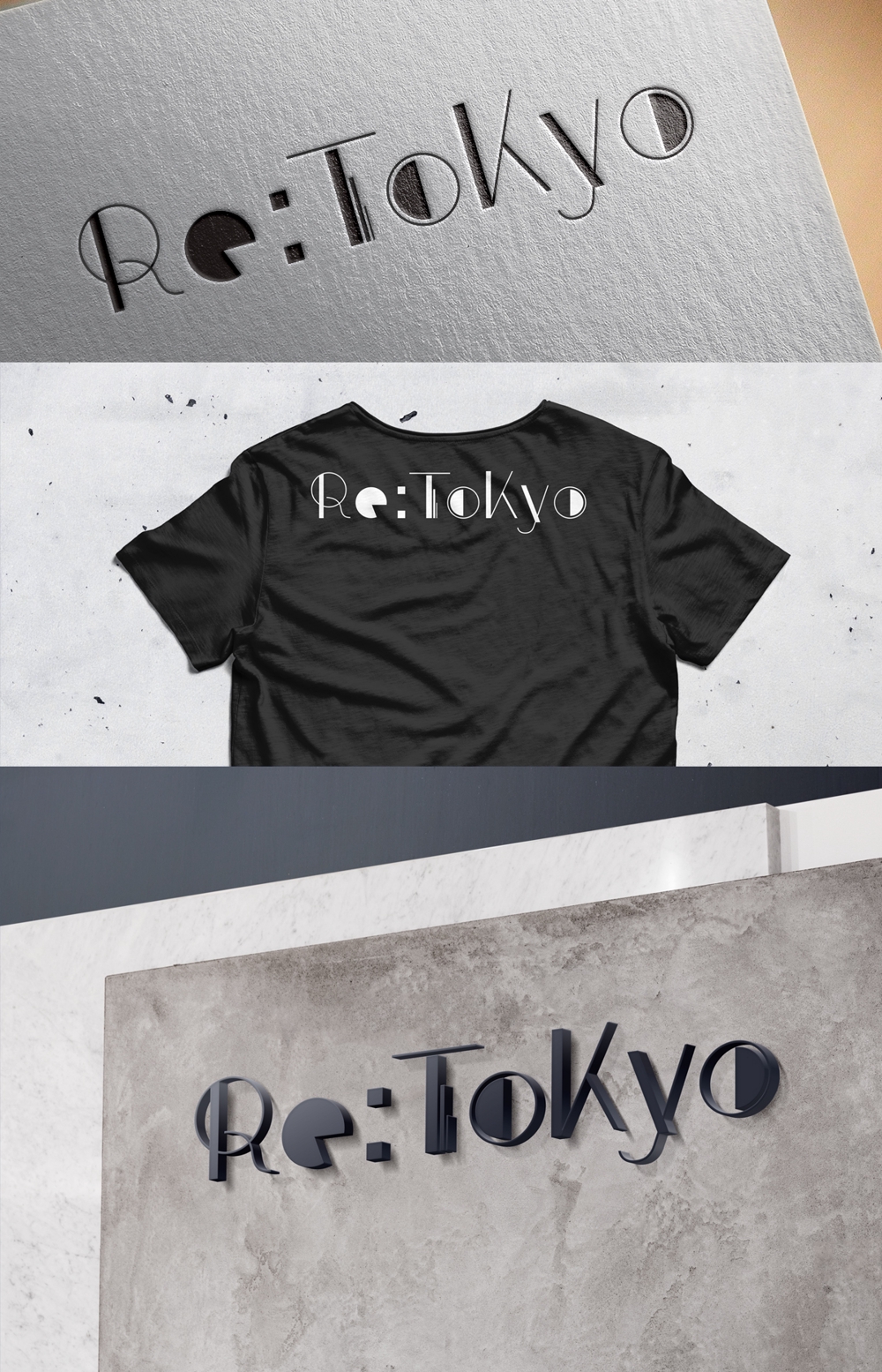 アパレルショップサイト「Re:Tokyo」のロゴ