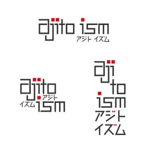 k.square (k_square)さんのアジトイズム（ajito ism）らーめん店ロゴ募集への提案