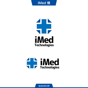queuecat (queuecat)さんの医療系スタートアップ「iMed Technologies」のロゴへの提案