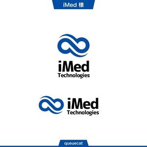 queuecat (queuecat)さんの医療系スタートアップ「iMed Technologies」のロゴへの提案