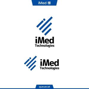 queuecat (queuecat)さんの医療系スタートアップ「iMed Technologies」のロゴへの提案