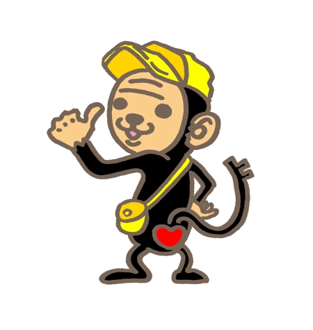 dboyさんの鍵屋のマスコットキャラクター（猿）の制作への提案