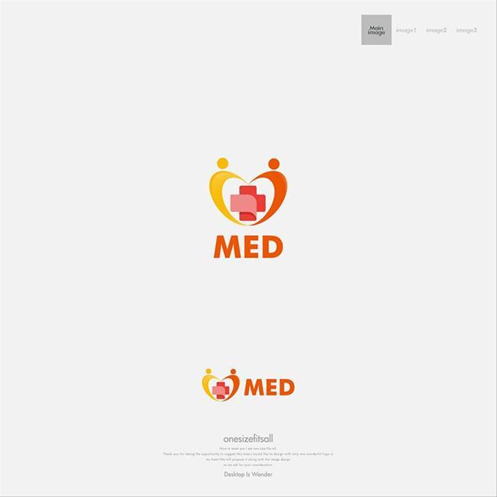 病院紹介ポータルサイト「MED」のロゴ