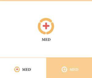 動画サムネ職人 (web-pro100)さんの病院紹介ポータルサイト「MED」のロゴへの提案