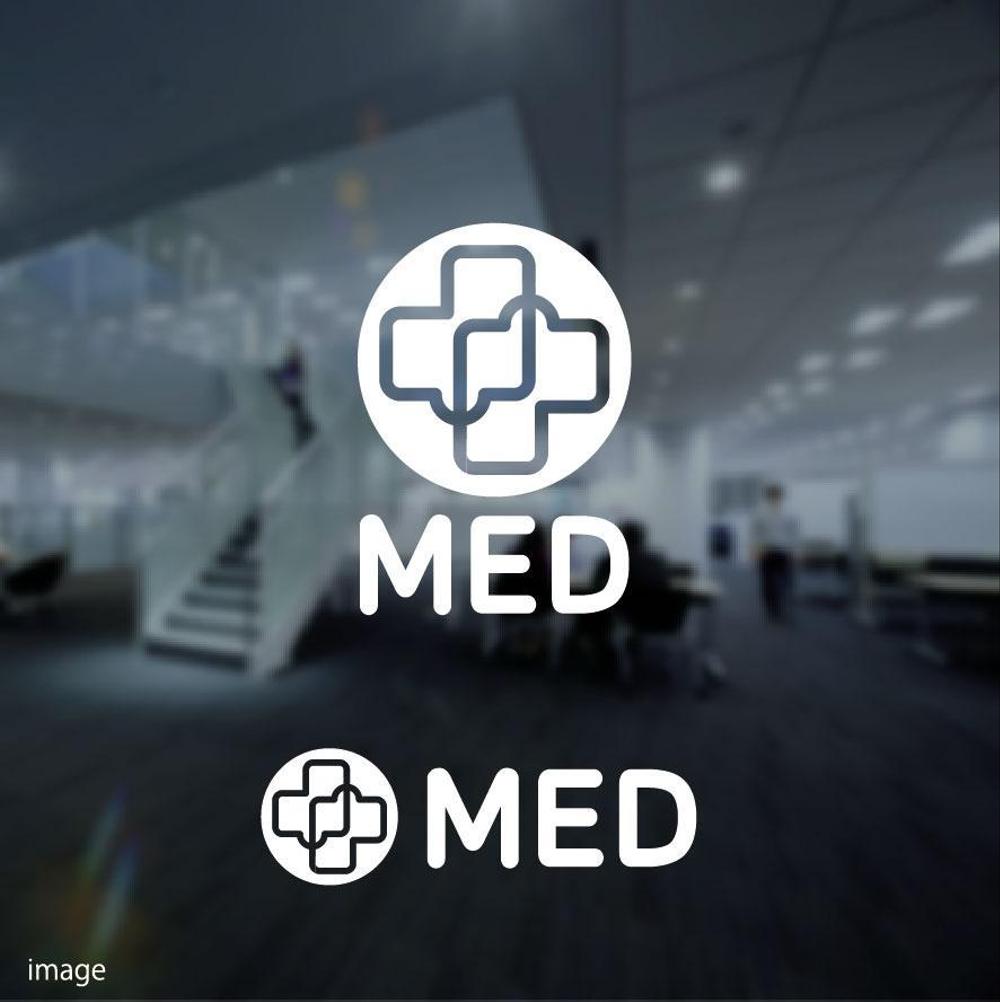 病院紹介ポータルサイト「MED」のロゴ