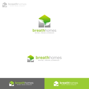 Puchi (Puchi2)さんの住宅会社「ブレスホームズ」のロゴデザインへの提案