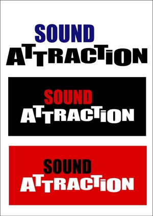 kikujiro (kiku211)さんの音楽練習スタジオ「SOUND ATTRACTION」のロゴ作成への提案
