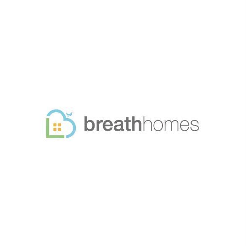 住宅会社「ブレスホームズ」のロゴデザイン