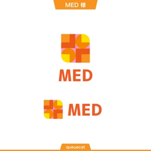 queuecat (queuecat)さんの病院紹介ポータルサイト「MED」のロゴへの提案