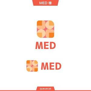 queuecat (queuecat)さんの病院紹介ポータルサイト「MED」のロゴへの提案