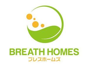waami01 (waami01)さんの住宅会社「ブレスホームズ」のロゴデザインへの提案