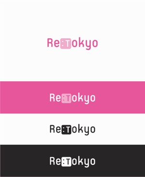 DeeDeeGraphics (DeeDeeGraphics)さんのアパレルショップサイト「Re:Tokyo」のロゴへの提案