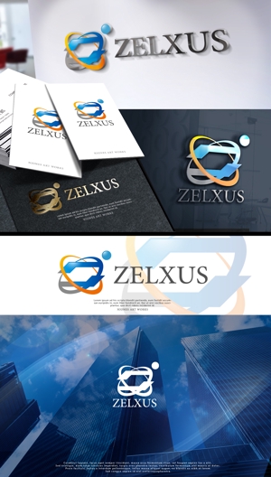 NJONESKYDWS (NJONES)さんの情報サービス会社「ZELXUS」(ゼルサス)のロゴ【商標登録予定なし】への提案