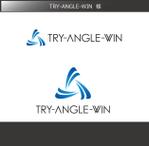 FISHERMAN (FISHERMAN)さんの会社名「TRY-ANGLE-WIN」のロゴへの提案