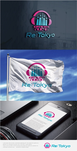 drkigawa (drkigawa)さんのアパレルショップサイト「Re:Tokyo」のロゴへの提案