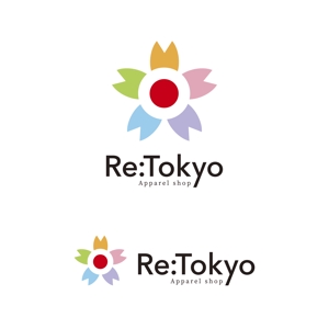 元気な70代です。 (nakaya070)さんのアパレルショップサイト「Re:Tokyo」のロゴへの提案