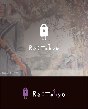 smoke-smoke (smoke-smoke)さんのアパレルショップサイト「Re:Tokyo」のロゴへの提案