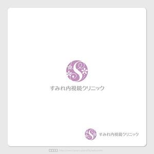  nobuworks (nobuworks)さんの女性スタッフによる内視鏡クリニック「すみれ内視鏡クリニック」のロゴへの提案