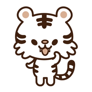 CHIHUAHUA BASE (tae1182)さんのトラのキャラクターデザイン（ゆるキャラ系）への提案