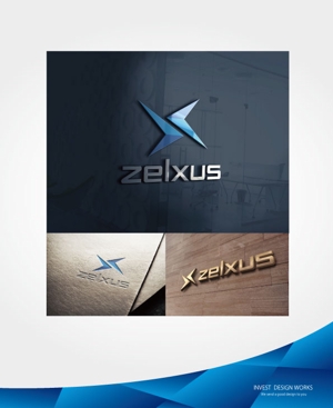 invest (invest)さんの情報サービス会社「ZELXUS」(ゼルサス)のロゴ【商標登録予定なし】への提案