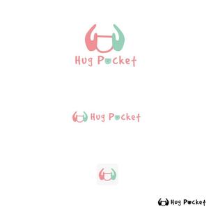 noraya_jr (noraya_jr)さんの子育てマッチングアプリ「Hug Pocket」のロゴ　への提案