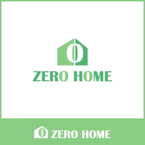 サクタ (Saku-TA)さんの「ZERO　HOMEという会社の名刺用のロゴです」のロゴ作成への提案