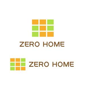 solalaさんの「ZERO　HOMEという会社の名刺用のロゴです」のロゴ作成への提案