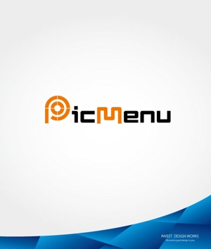 invest (invest)さんのみんなの写真メニューポータルサイト「PicMenu」のロゴへの提案