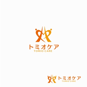 atomgra (atomgra)さんの介護・福祉・人材事業を展開する「トミオケア」のシンボルマーク＆ロゴデザインへの提案