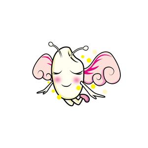 super_flyさんの「蝶」のゆるキャラ風キャラクターへの提案