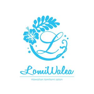 kurumi82 (kurumi82)さんの「ＬｏｍｉＷａｌｅａ」のロゴ作成（商標登録ナシ）への提案