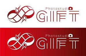 Hiko-KZ Design (hiko-kz)さんのフォトスタジオ創設にともない「Photostudio GIFT」のロゴ制作の依頼への提案