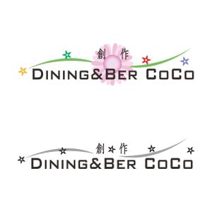 moushin (everydaychristmas)さんの「創咲Dining&Ber CoCo　　　　　」のロゴ作成への提案