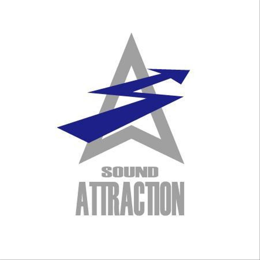 音楽練習スタジオ「SOUND ATTRACTION」のロゴ作成