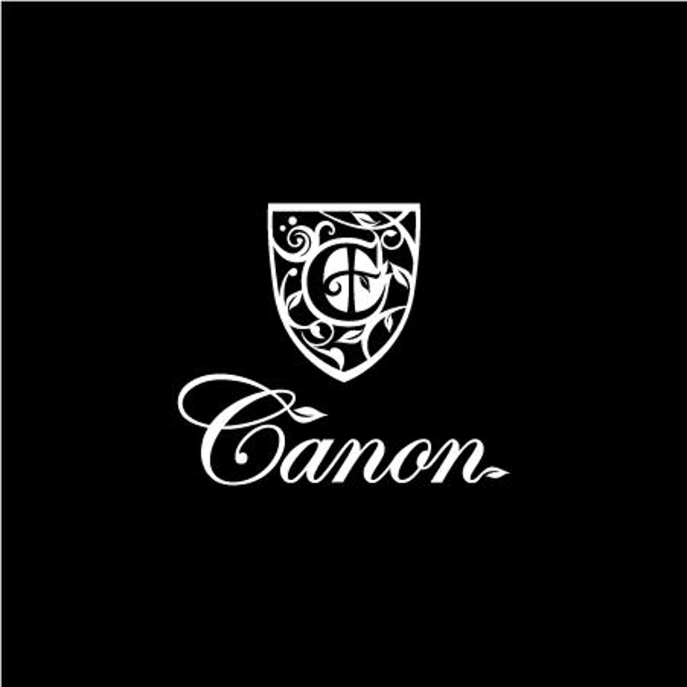「KanonかCanon」のロゴ作成