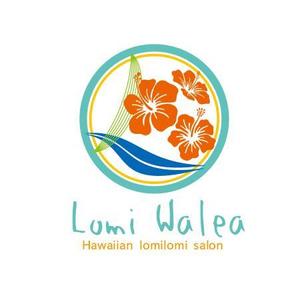 saobitさんの「ＬｏｍｉＷａｌｅａ」のロゴ作成（商標登録ナシ）への提案