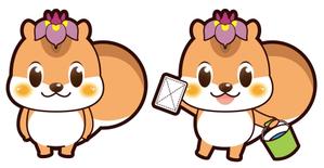NonnoDesignLabo 片岡希 (NozomiKataoka)さんのかわいいリスのイラストへの提案