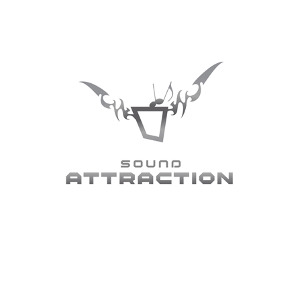 音楽練習スタジオ「SOUND ATTRACTION」のロゴ作成