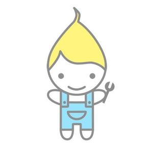 yanmoさんの水道電気のメンテナンス会社キャラクター制作依頼への提案