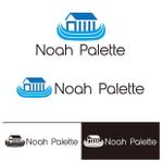 秋山嘉一郎 (akkyak)さんの学習塾「Noah Palette」のロゴへの提案