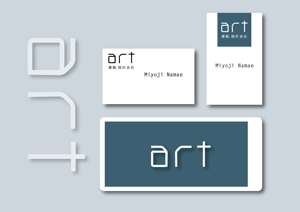sametさんの建築、設計会社【 art 】のロゴへの提案