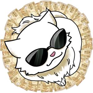 愛ツバメ (Aitubame05)さんのTwitterのアイコンのキャラクターデザインで「サングラスをかけている猫」モチーフ希望です。への提案