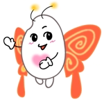 MISOさんの「蝶」のゆるキャラ風キャラクターへの提案