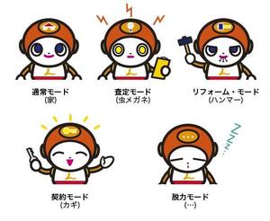 okicha-nel (okicha-nel)さんの不動産買取のマスコットキャラクターへの提案