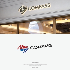 onesize fit’s all (onesizefitsall)さんの20代の転職情報メディア「COMPASS」のロゴ作成をお願いしますへの提案