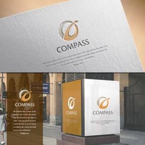 design vero (VERO)さんの20代の転職情報メディア「COMPASS」のロゴ作成をお願いしますへの提案